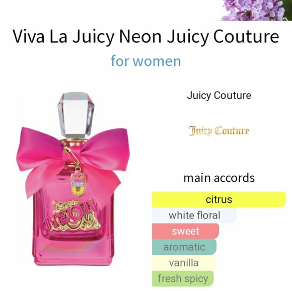 Like new juicy couture neon eau de perfume 3.4 ounces biggest bottle - Picture 3 of 9